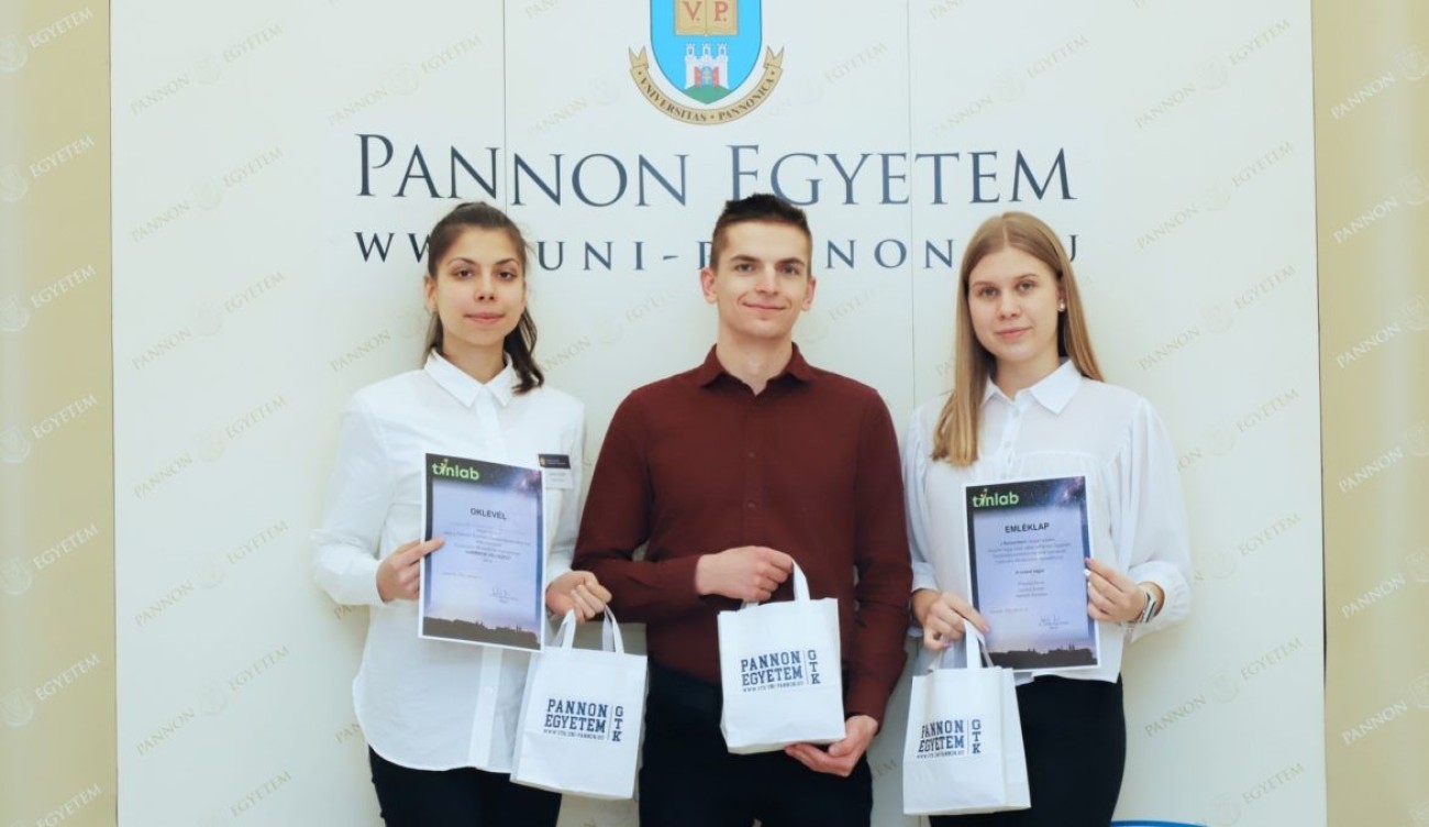 Veszprémi egyetemisták bizonyították: a tudomány mindenkié!