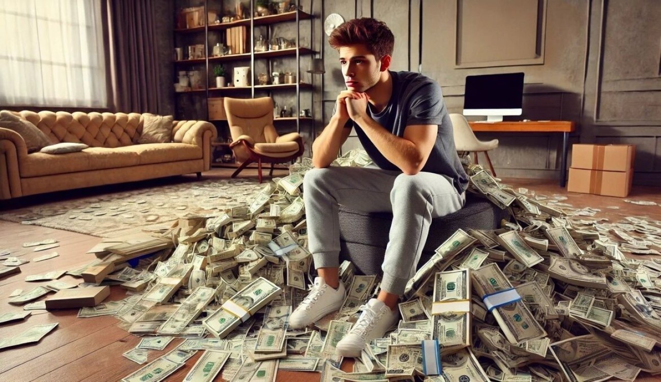 „Exiteltem, itt ülök egy rakás pénzen, soha nem is kéne már dolgoznom – mégis rosszul érzem magam, és nem tudom, hogyan tovább”