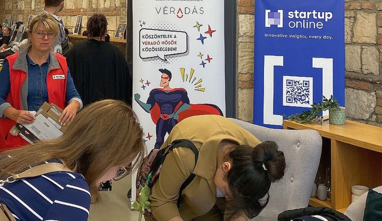Közel 200 emberen segítettek a véradók a Startup Online által is támogatott halloweeni véradáson