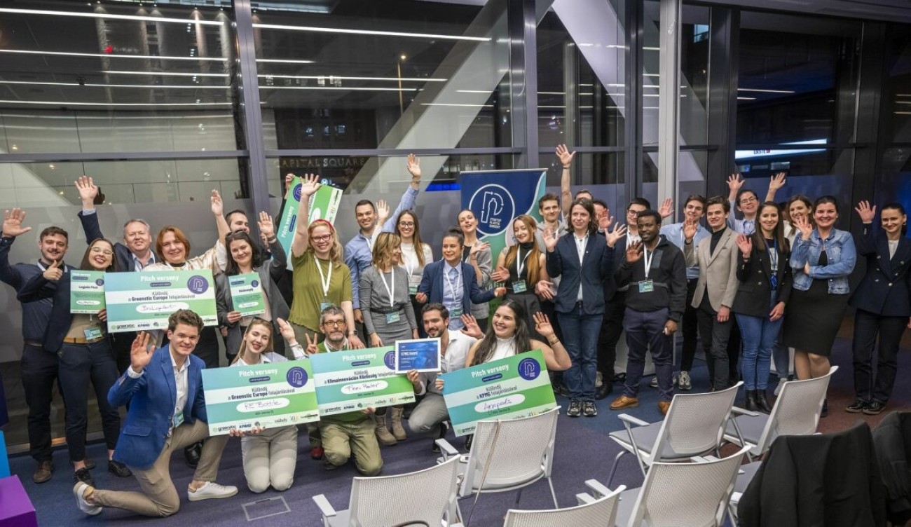 Újrahasznosított műanyagból készült kompozit, kertészeti rendszer, ultrahatékony növénystimuláló szer – ilyen projektek mutatkoztak be a Startup Plastic Surgery pitch versenyén